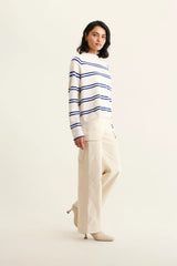 Alessandra Midtown Sweater, Cloud