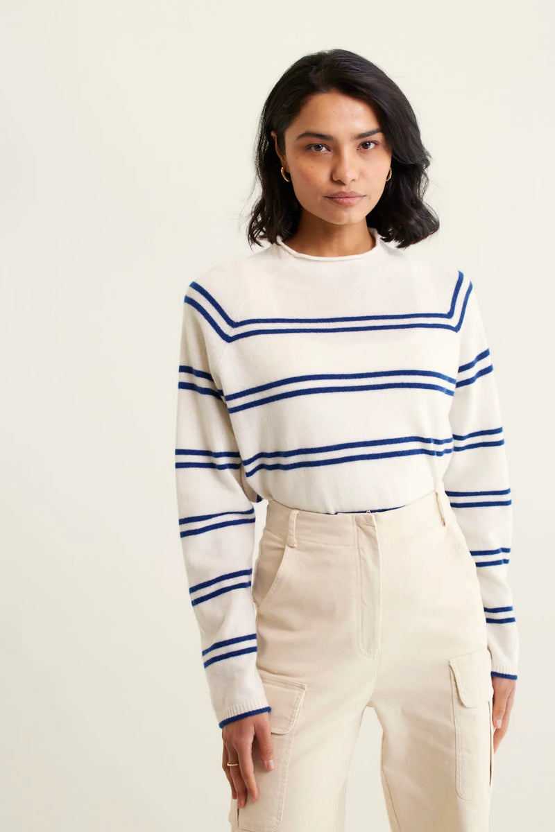 Alessandra Midtown Sweater, Cloud