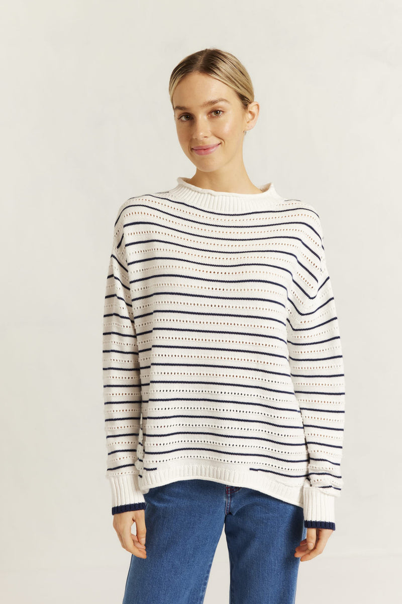 Alessandra Alyssa Sweater, Ivory