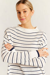 Alessandra Alyssa Sweater, Ivory