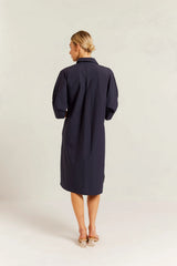 Alessandra Briar Dress, Navy