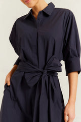 Alessandra Briar Dress, Navy