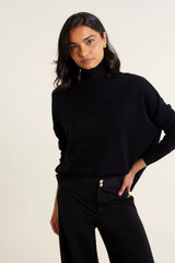 Alesasndra A Polo Bay Sweater, Black