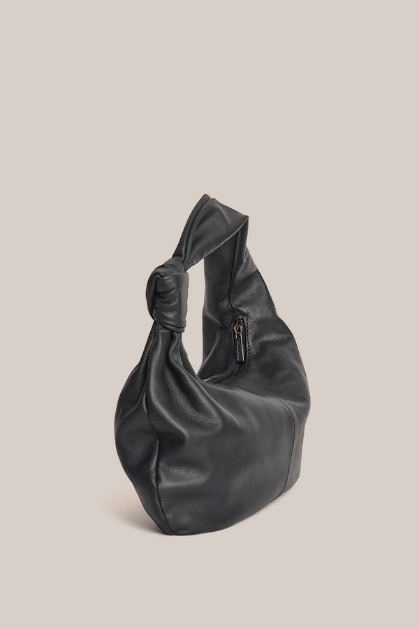 Vestirsi Allegra Black Knot Cresent Bag