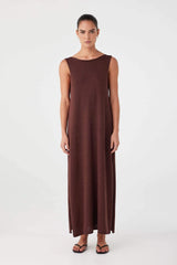 Arcaa Poppy Dress, Chocolate
