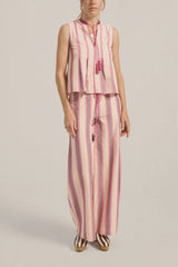 Ilio Nema Odin Pant, Pink Mykonos Stripe