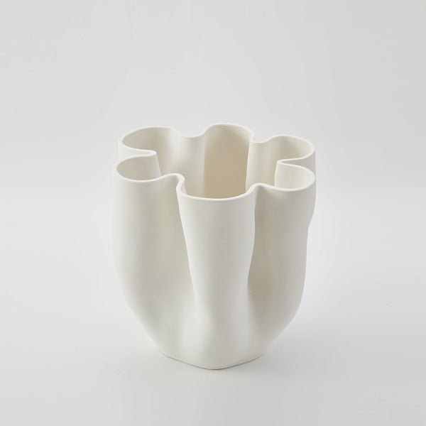 Boheme Vase, Ivory