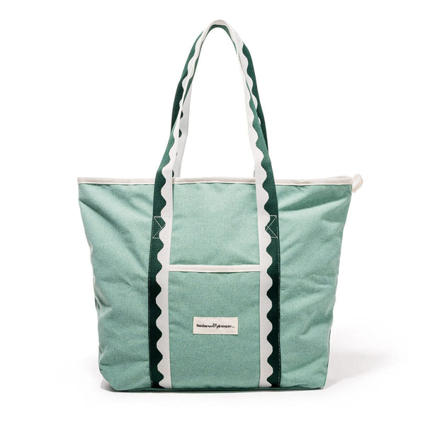 Business & Pleasure Beach Bag, Rivie Green