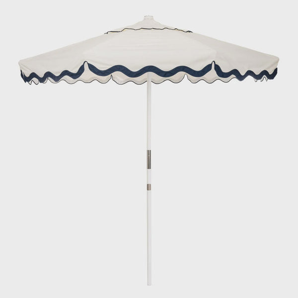 Business & Pleasure Market Umbrella, Rivie White