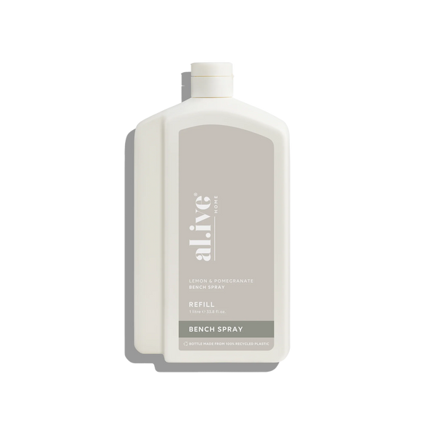 Al.ive Kitchen Bench Spray Refill, Lemon & Pomegranate