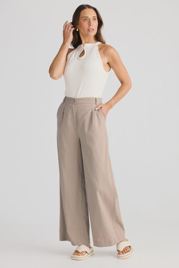 Brave & True August Pant, Cocoa