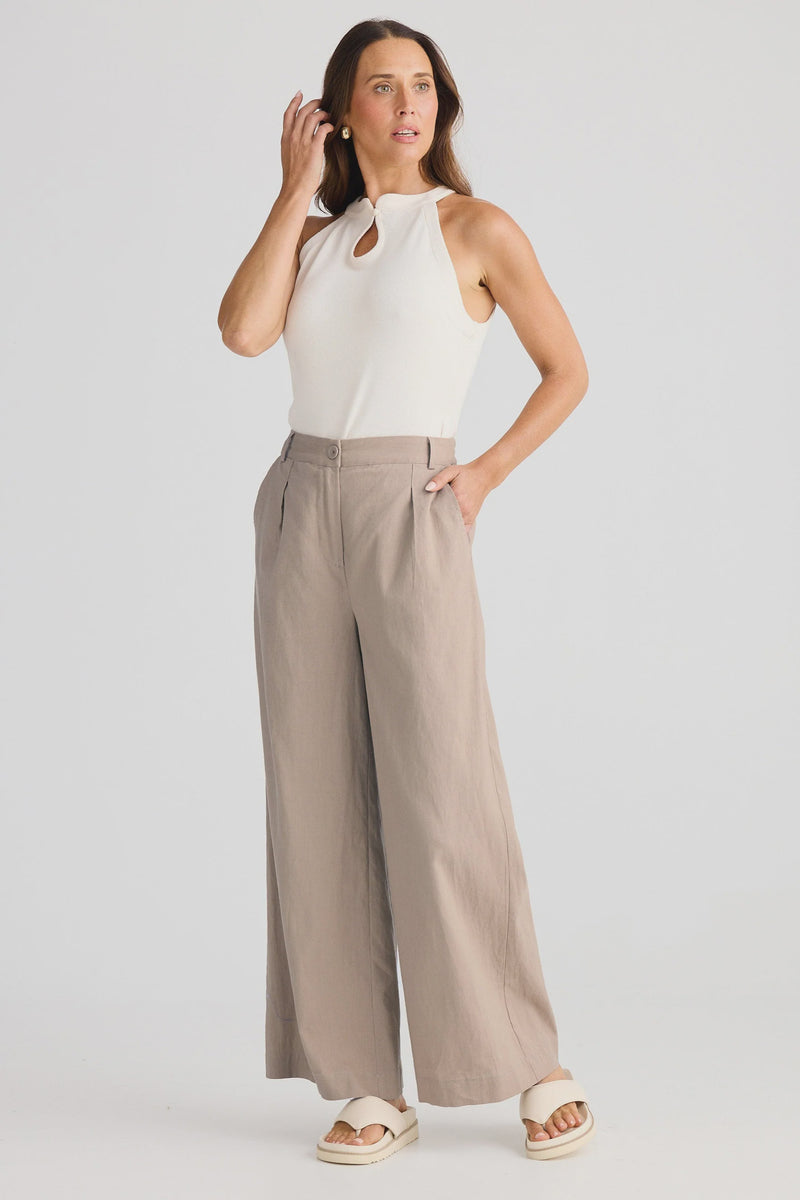 Brave & True August Pant, Cocoa