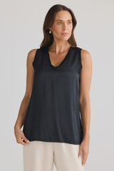 Brave & True Celine Top, Black