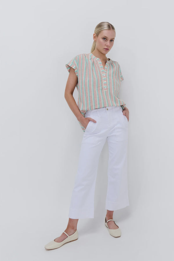 Kireina Celeste Pant Cropped, Snow White