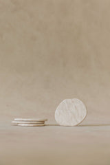 Anchor Stone Coasters 4 Pack, Beige Travertine