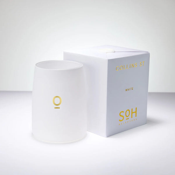 SOH White Candle, Collins St