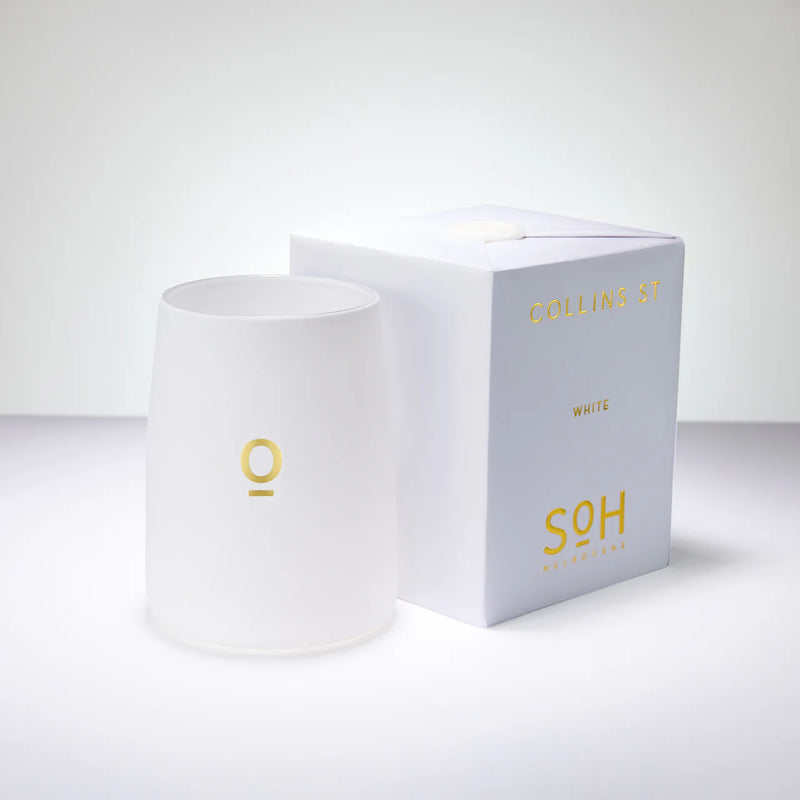 SOH White Candle, Collins St