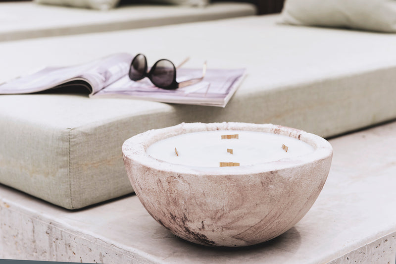 Concrete Candle  X Large (5 Wick)