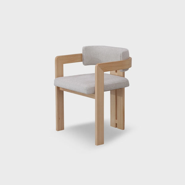 Calibre Ash Dining Chair, Stone Beige