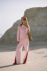 Araminta James Aimes Shell Cardigan, Ballet Pink