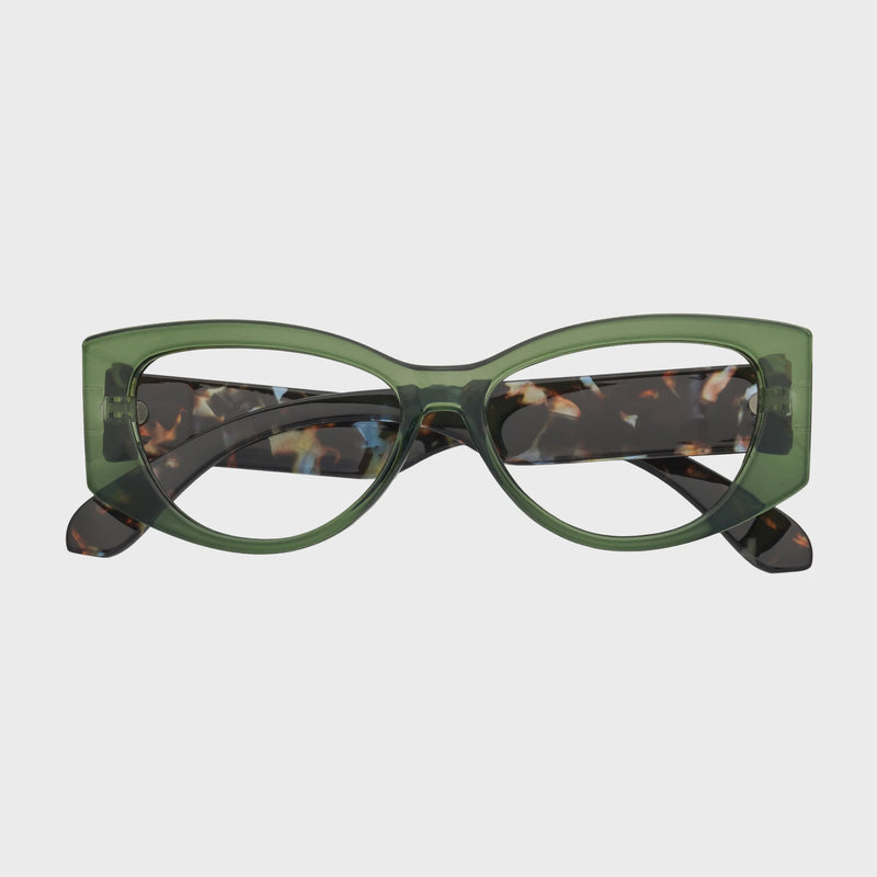 Captivated Eyewear Priscilla Reading, Green