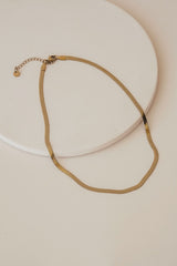 Thurston & Lovey Bianca Snake Chain Necklace