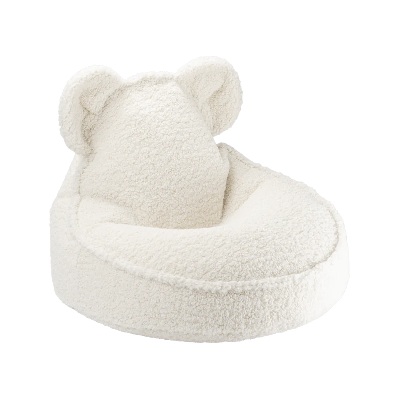 Wigiwama Teddy Bear Beanbag, Cream