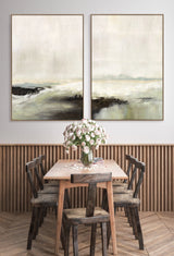 Distant B Canvas Artwork