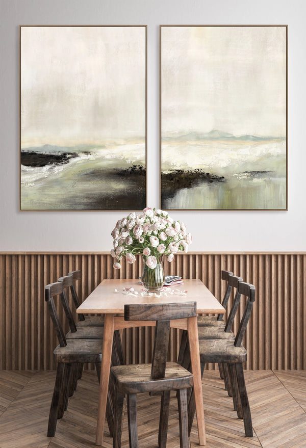 Distant B Canvas Artwork
