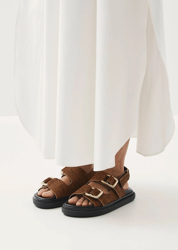 Aloha Harper Soft Tan Leather Sandal