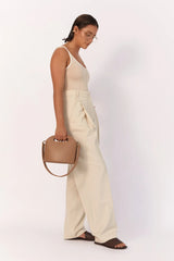 Nim BB Mini Bag, Latte