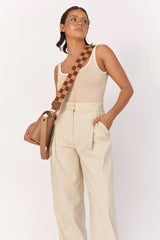 Nim BB Mini Bag, Latte