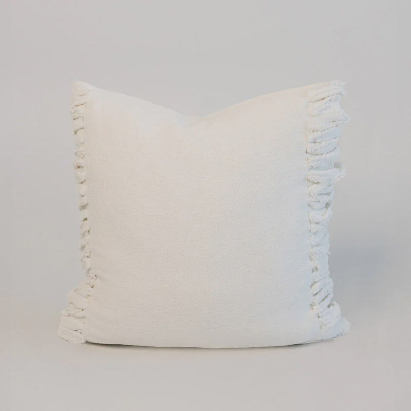 Eadie Aperitif Linen Cushion, Off White