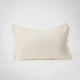 Eadie Element Cushion, Butter Ivory