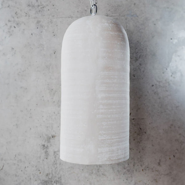 Long Hanging Pendant, White