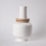 Modern Vase, White