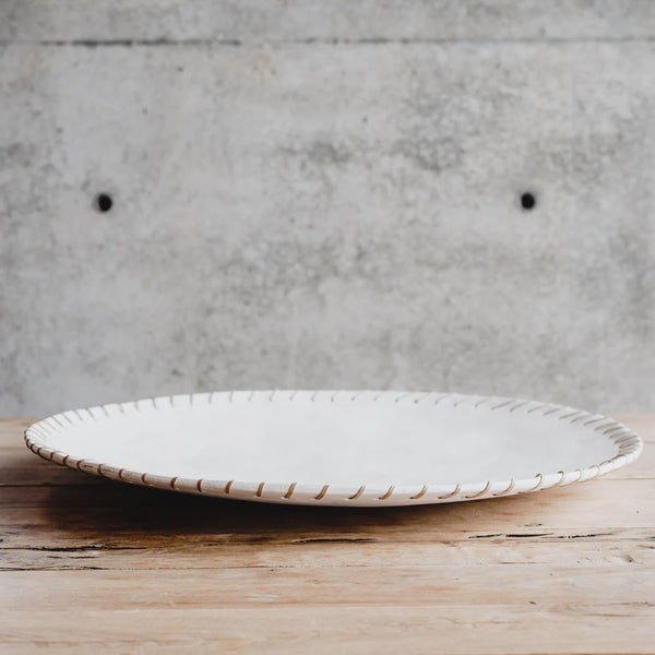 Oversized Platter, White