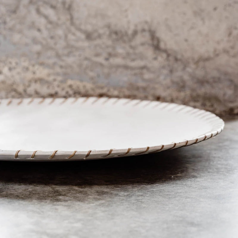 Oversized Platter, White