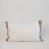 Eadie Aperitif Linen Cushion, Off White/Natural