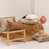 Eadie Aperitif Linen Cushion, Natural