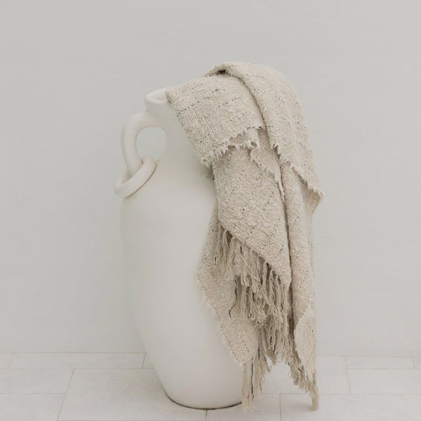 Looma Throw, Natural