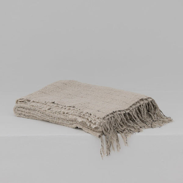 Looma Bed Cover, Natural