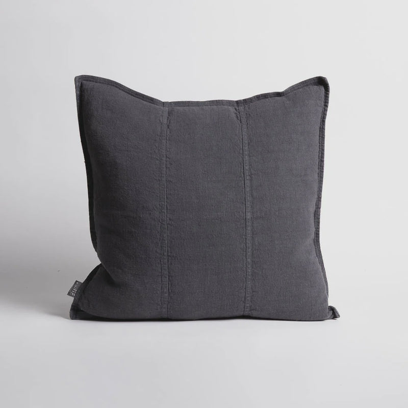 Eadie Luca Linen Cushion Midnight