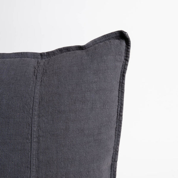 Eadie Luca Linen Cushion Midnight