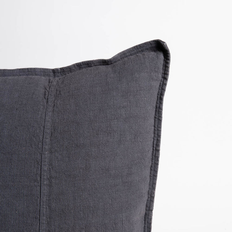 Eadie Luca Linen Cushion Midnight