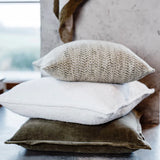Eadie Kanso Cushion, Off-white