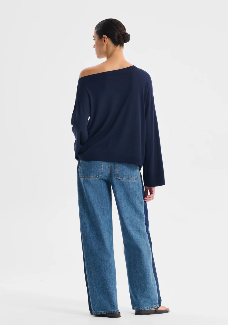 Morrison Rhyan Knit Pullover, Navy