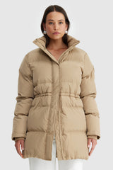 ORTC Monty Mid Length Puffer, Biscotti