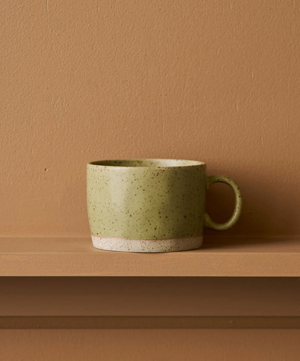 Mineral Mugs Set 4, Emerald Green