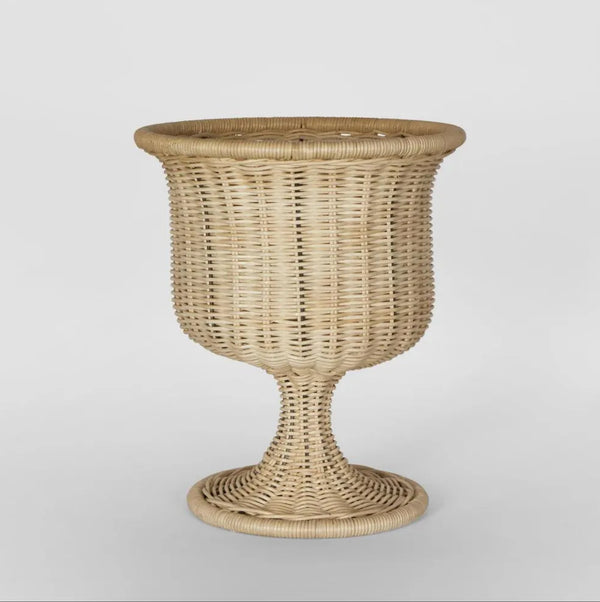 Belmont Rattan Urn